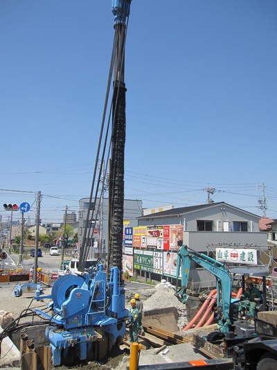 （都）植松和地線（野口工区）曳馬排水路改修工事