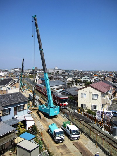 遠州鉄道鉄道線 鉄道高架工事（平成20年度－4工区）